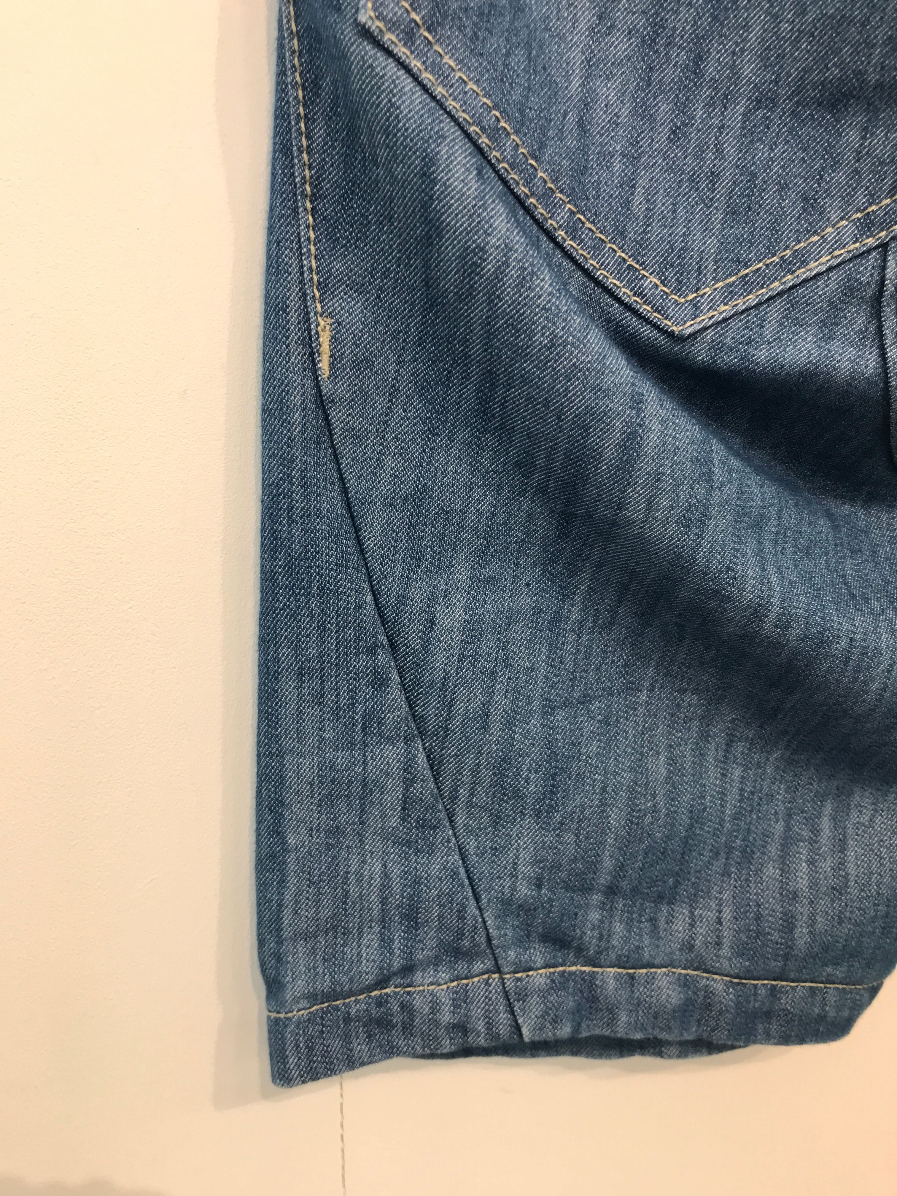 Solid Jeans Department Shorts